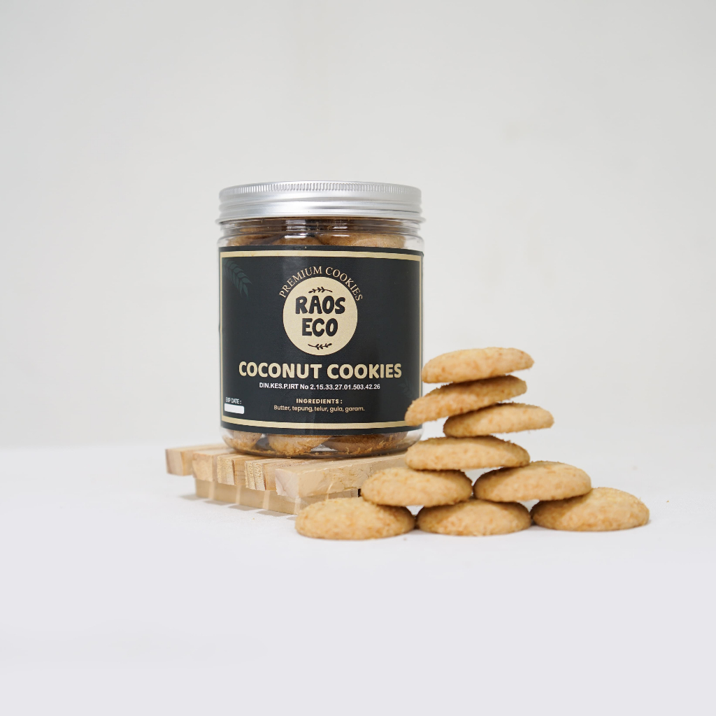 

Coconut Cookies - Kue Kering Rasa Kelapa By Raos Eco