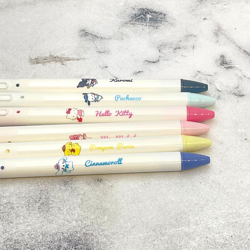 

Pulpen 1 SET 6 Pcs Variasi SANRIO super Cute Lucu Ready Hello kitty Spesial Harga Murah / Pensil Bensia Karakter Kuromi Favorit Anak