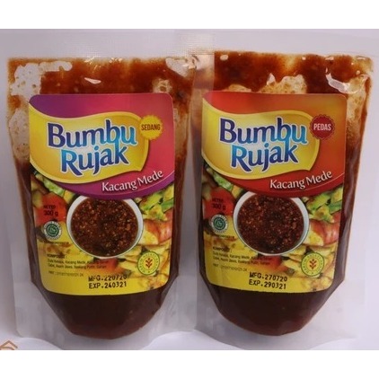 

Bumbu Rujak Kacang Mede / TERASI / Sambal Rujak Gula Merah Kemasan Pouch 300 gram