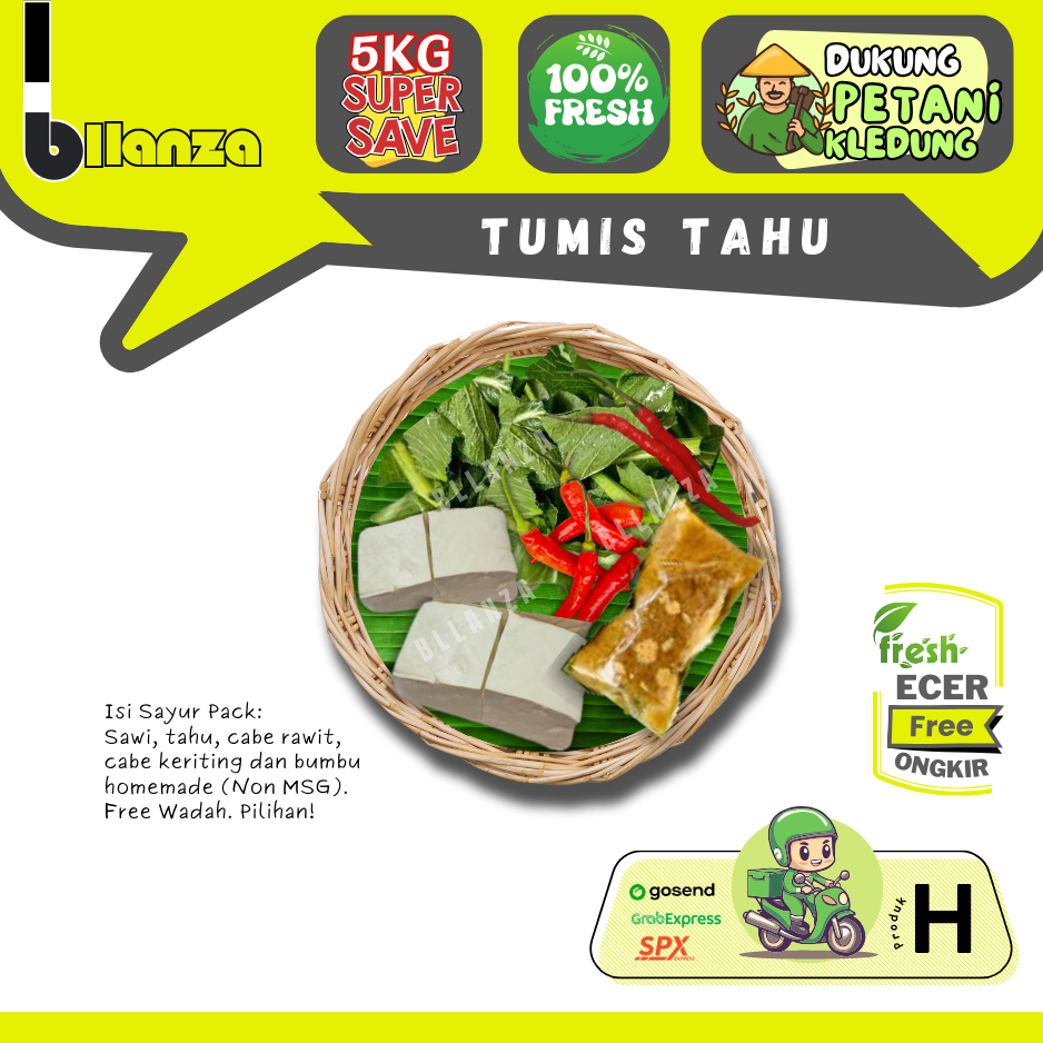 

Bllanza | Tumis Tahu 1 / 2 Pack — Sayur Prep — Sahabat Makan Sayur ECER (H)