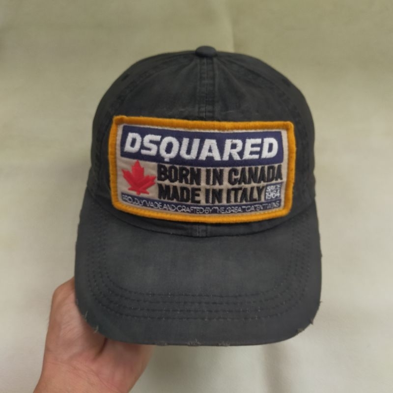 topi cap dsquared second bekas preloved original branded