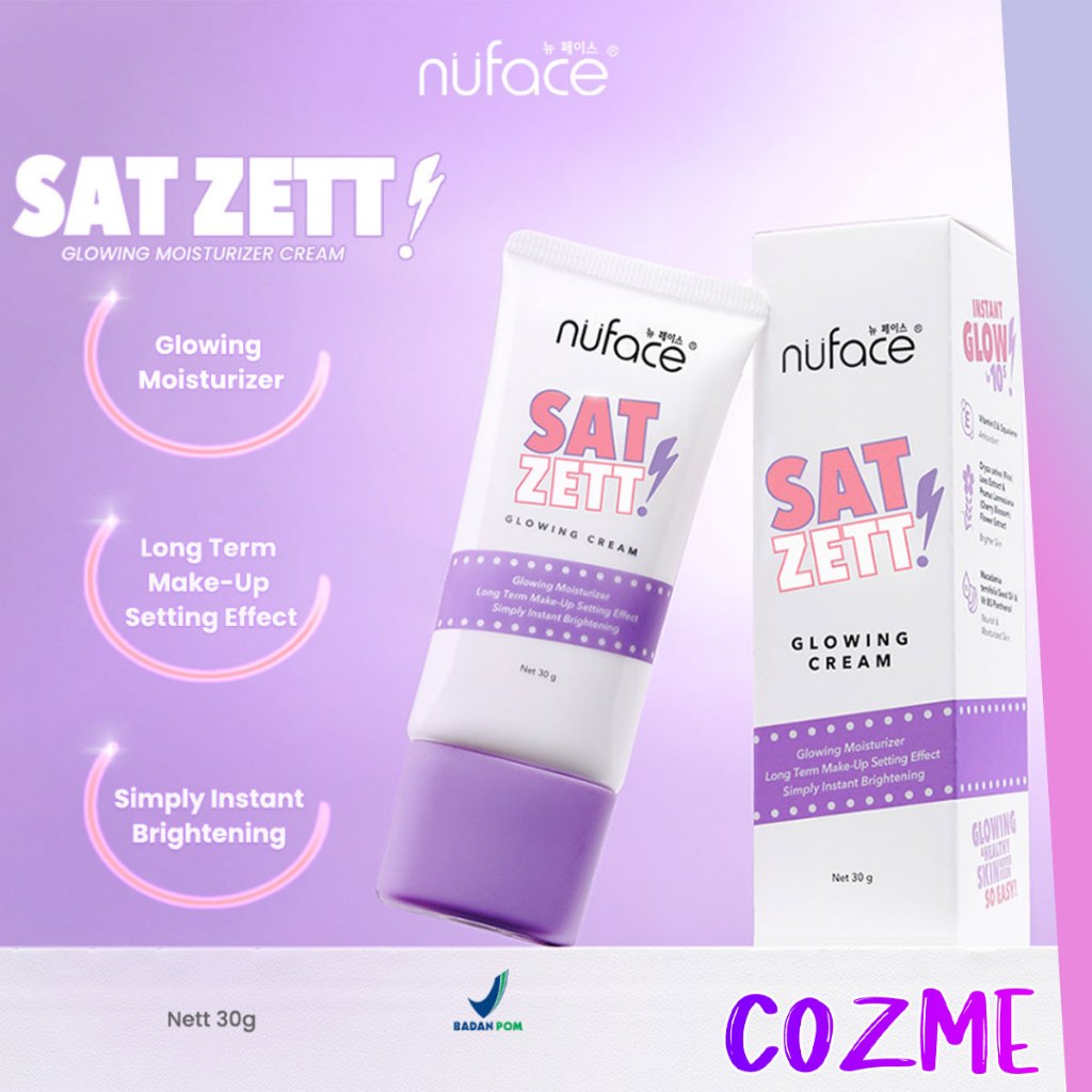 NUFACE Sat Zett Glowing Cream 30gr