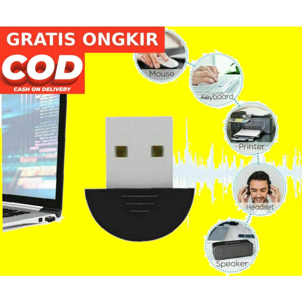 Promo Bluetooth Adapter Bluetooth 5.0 USB dongle Bluetooth Transmitter-Receiver for Audio TV PC Term