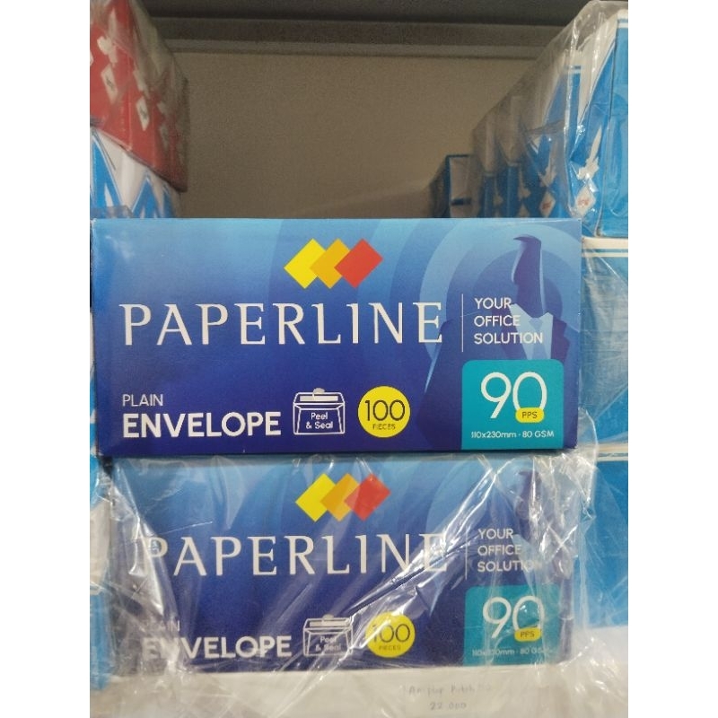 

Amplop Putih Paperline 90 229 x 110 mm 1 dus