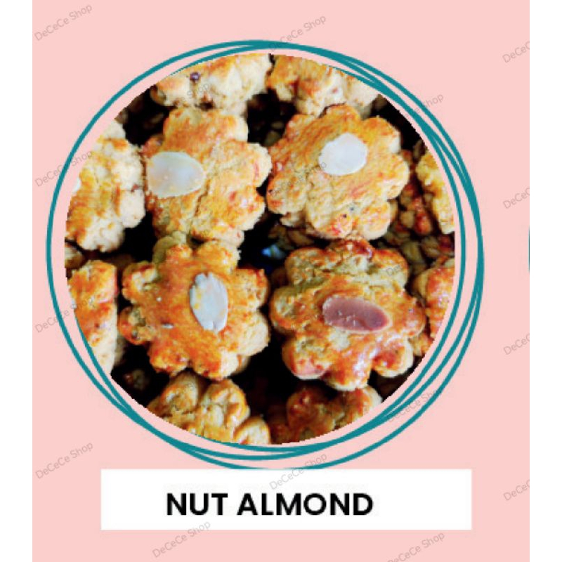 

Nut Almond Cookies | Kue Kering Medan | DeCeCe Shop