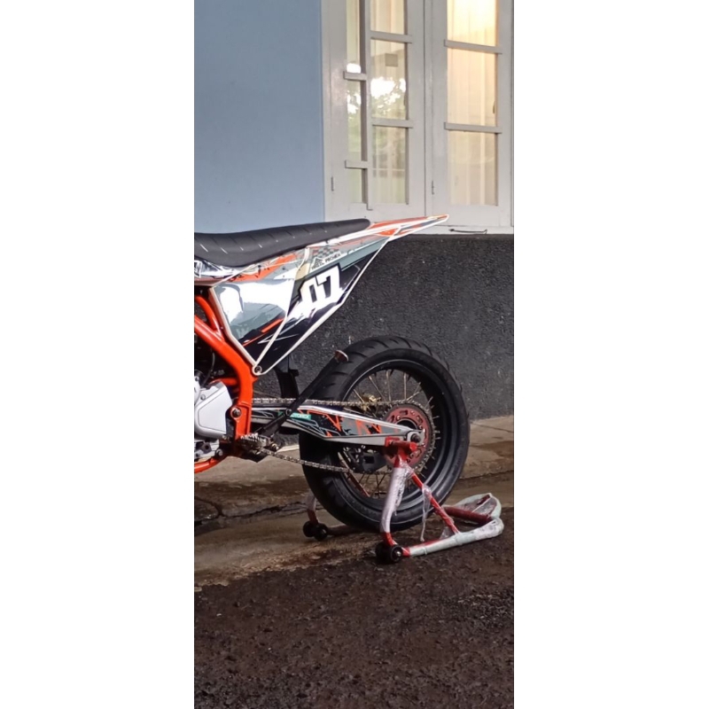 MOTOR TRAIL MESIN SCORPIO/TRAIL MURAH/TRAIL CUSTOM/REPLIKA KTM #trail #trailcustom #mesinscorpio