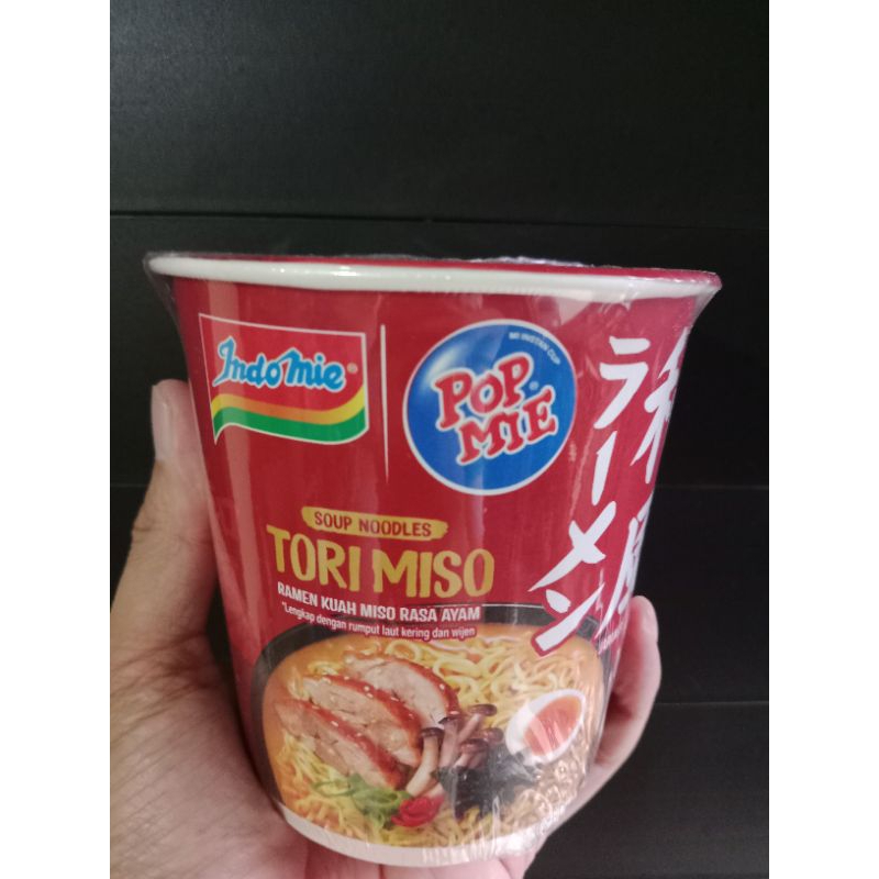 

Indomie Tori Miso Ramen Kuah Miso Rasa Ayam Kemasan Cup 77 Gram