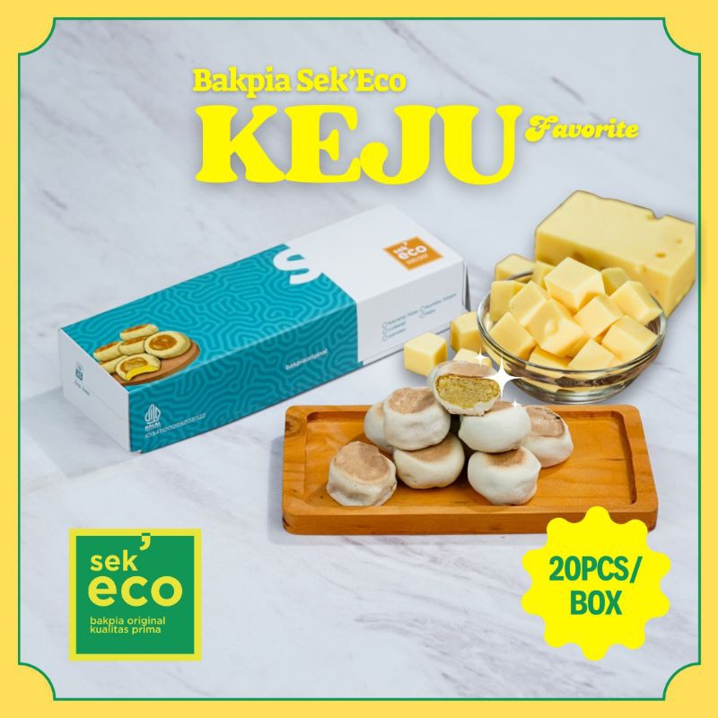 

BAKPIA PREMIUM RASA KEJU ISI 20 | OLEH-OLEH KHAS JOGJA