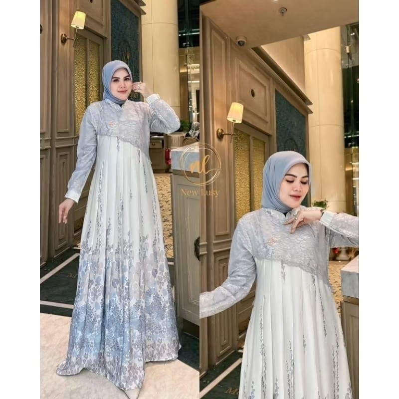 gamis diskon brand new Lusy KEISHA SHERINA Eliza verona. vinetta . YURA MONICA Camelia dress origina