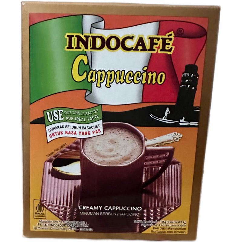 

Indocafe Cappucino 5’s