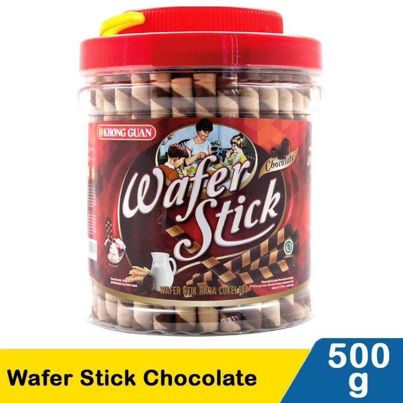 

Khong guan wafer stick cokelat 500 g