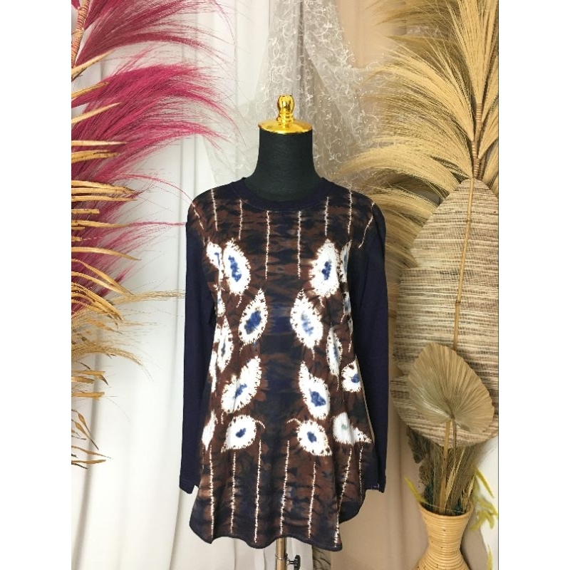 kaos sasirangan tunik ukuran XXL