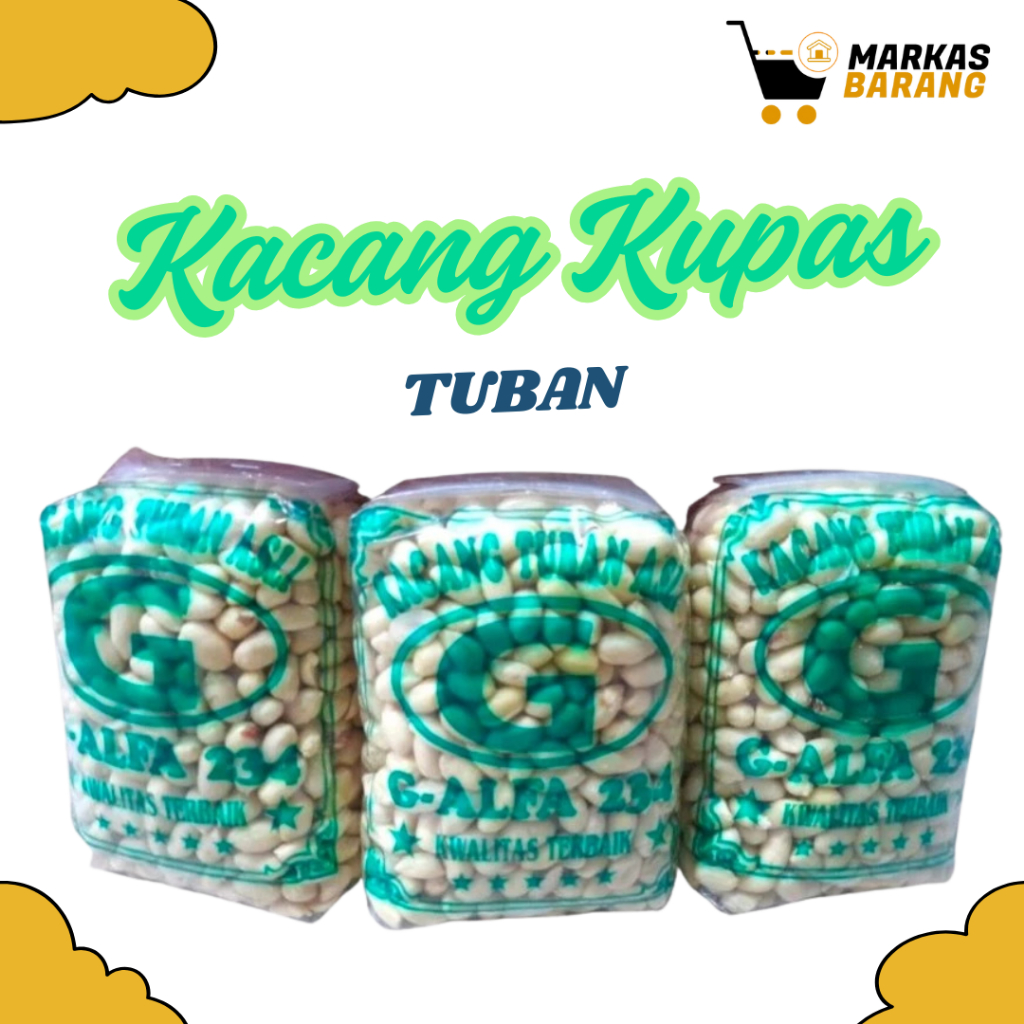 

Kacang Kupas Tuban Asli Original