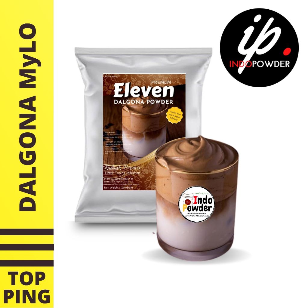 

Bubuk DALGONA MYLO 1kg - Bubuk DALGONA MYLO anti gagal 1Kg - DALGONA MYLO Powder 1Kg utk 40-50 cup