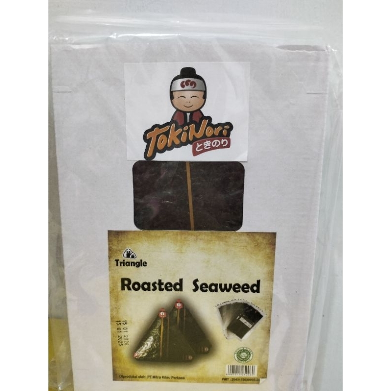 

Tokinori onigiri - roasted seaweed triangle