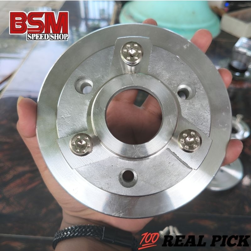 Adaptor cakram belakang Satria fu plendes dengan baut