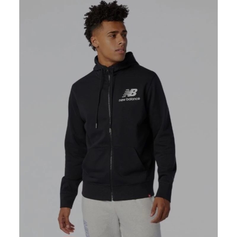 HOODIE ZIPPER ESSENTIALS BLACK GREY BEST SELLER