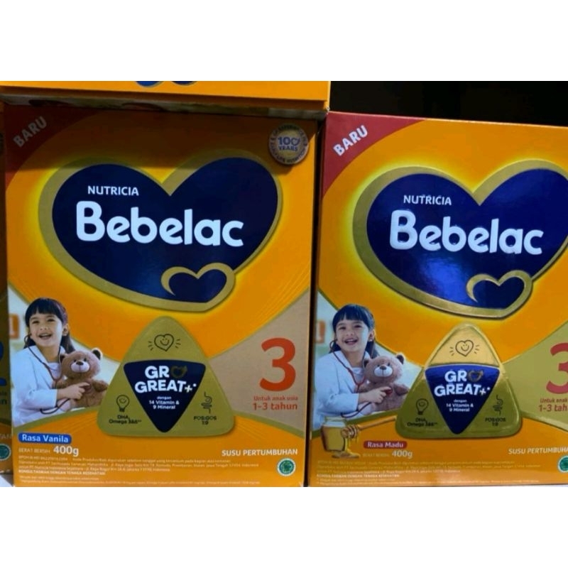 

Bebelac 3 madu/vanila 400 gram