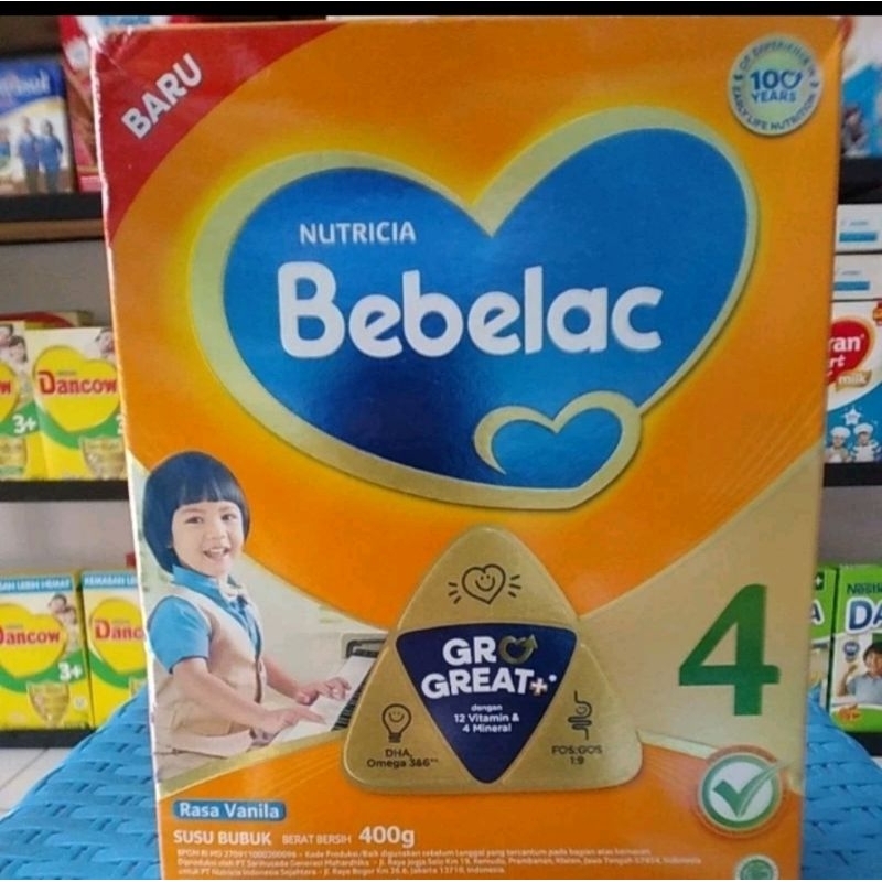 

Bebelac 4 madu/Vanila 400 gram