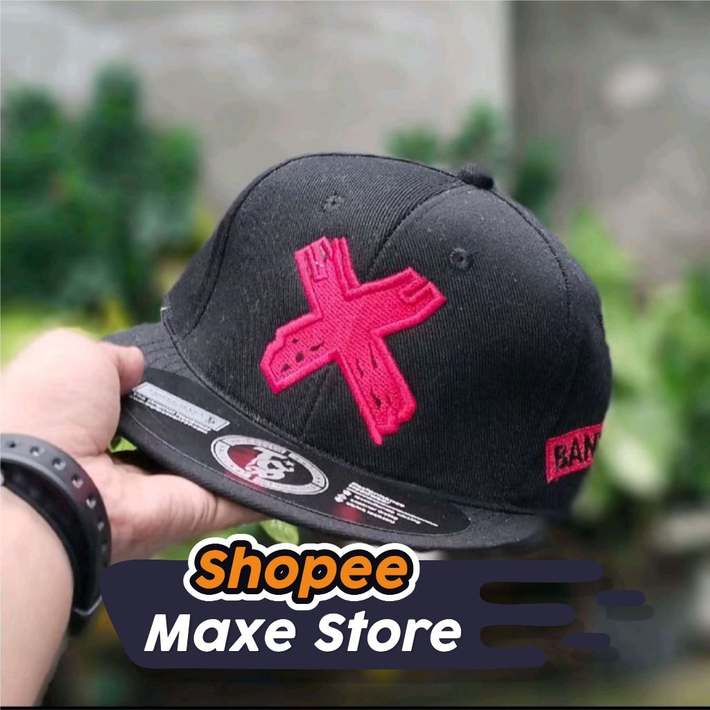 Topi Logo X / 304/ Topi Snapback Murah/ Topi Snapback