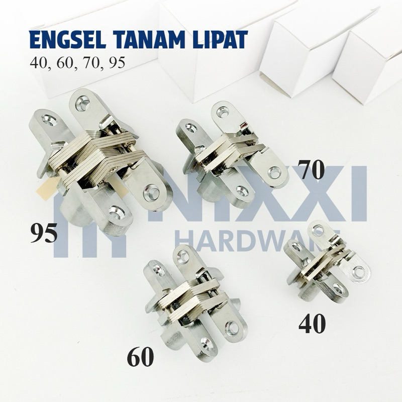 Engsel Tanam / Engsel Pintu Tersembunyi / Engsel Lemari / Engsel Pintu