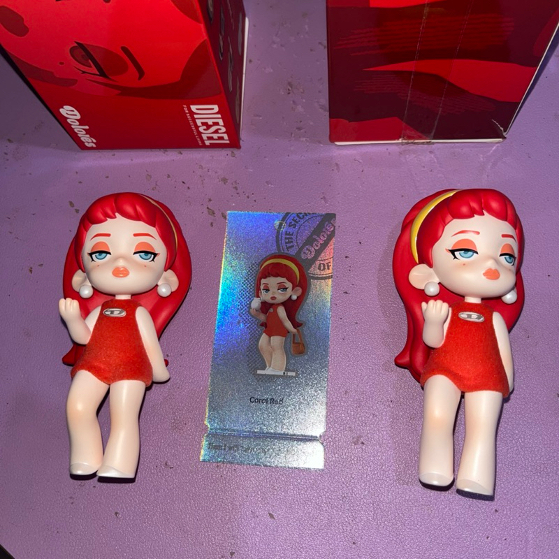 DOLORES x DIESEL - Coral Red SECRET