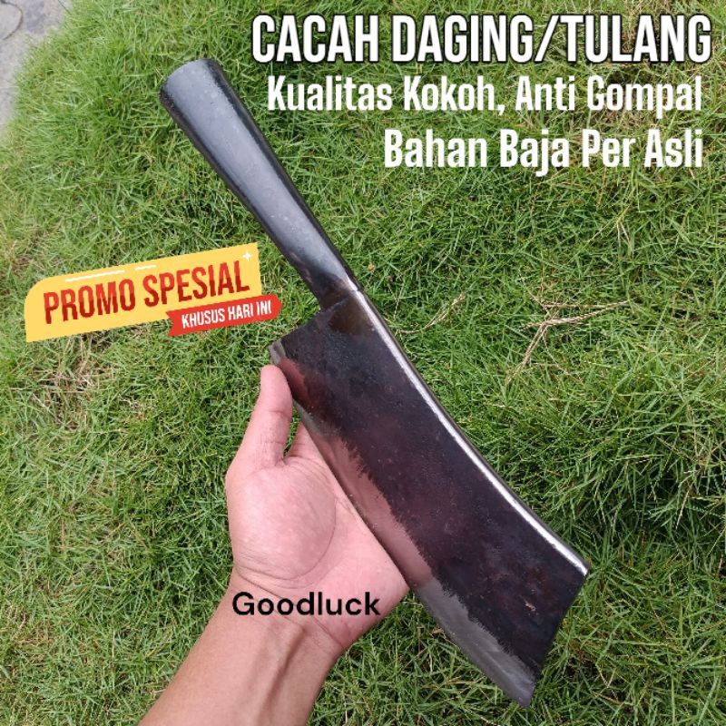 Pisau Daging Baja Per Super Tajam Pisau Daging Dan Tulang sapi-Pisau Baja Kokoh Anti Gompal