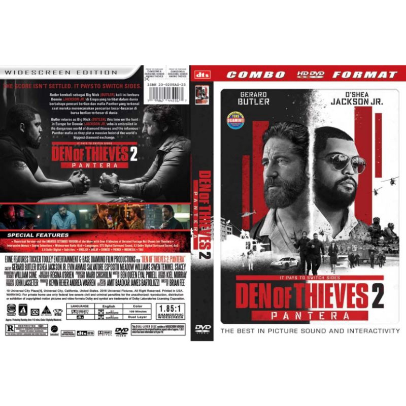 Kaset Action Den Of Thieves 2 Pantera (2025)