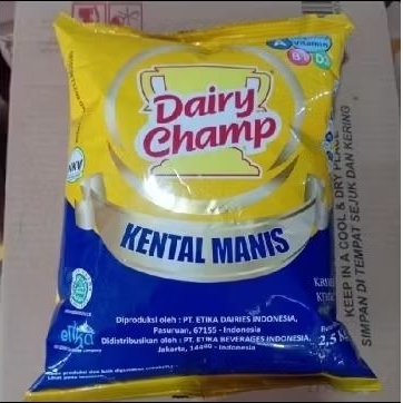 

Susu dairy champ bantal 2.5 kg