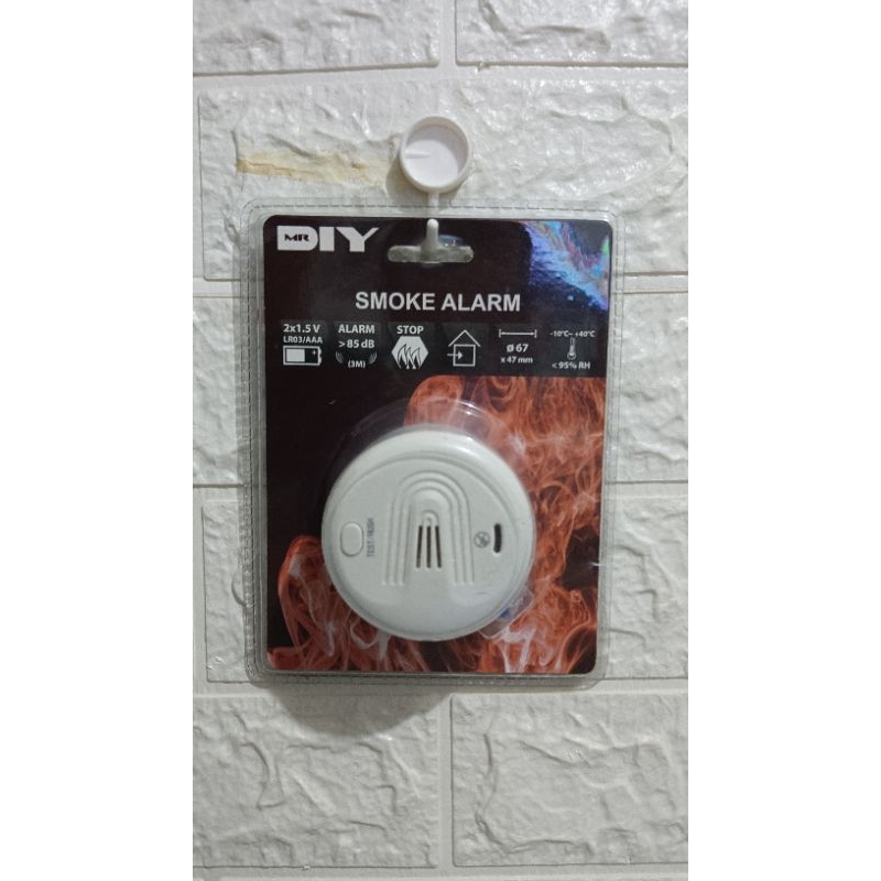 Smoke detector alarm