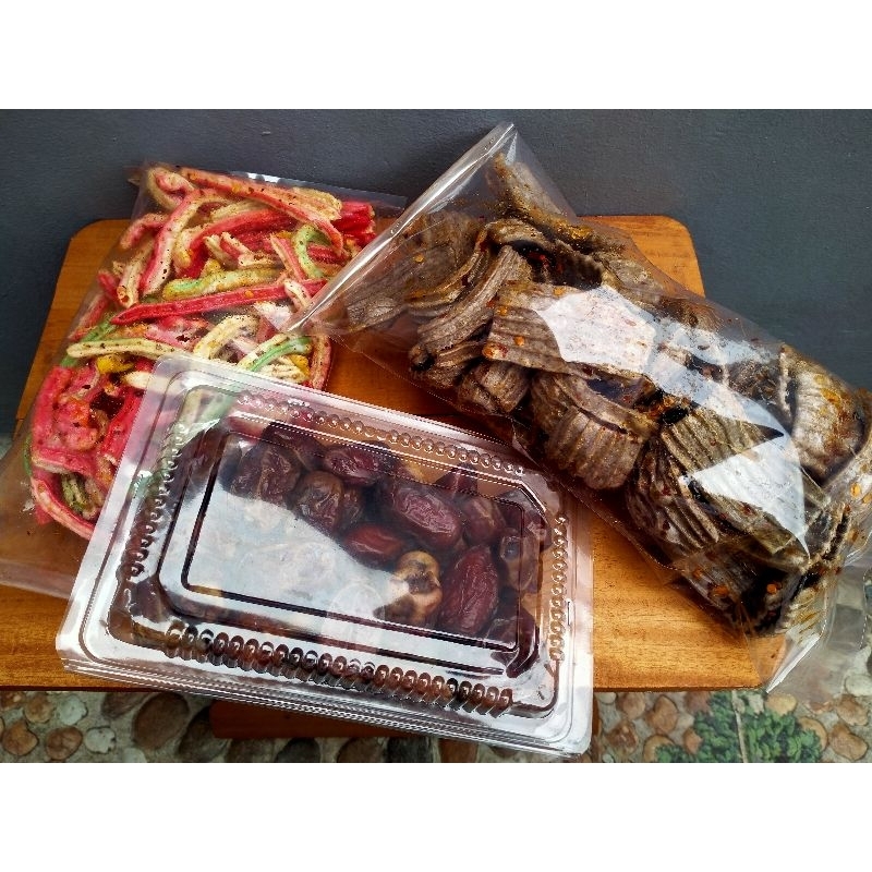 

PAKET MURAH 22RB DAPAT 3 MACAM/ KURMA SUPER/SEBLAK KERUPUK JENGKOL/SEBLAK KERUPUK JAAT BETON
