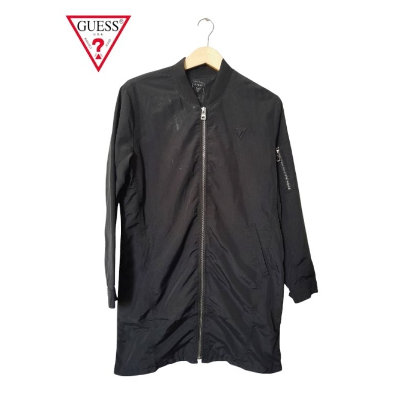 Jaket bomber windbraker parasut guess