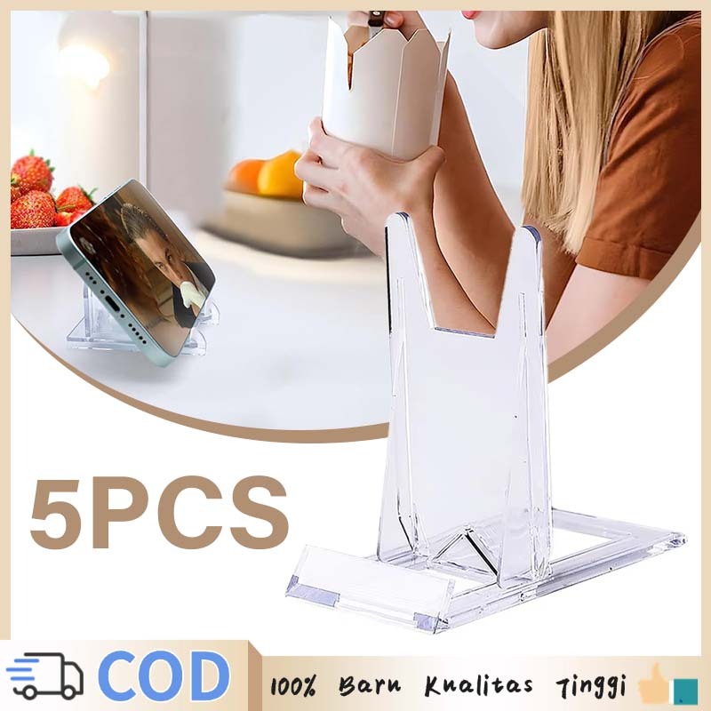 Acrylic Stand Display Acrylic Stand Akrilik Standing Acrylic Display Stand Memegang Bingkai Foto