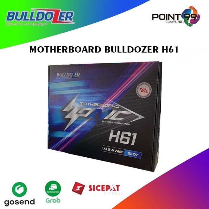 Motherboard Bulldozer H61B-LZ Socket Intel DDR3 H61