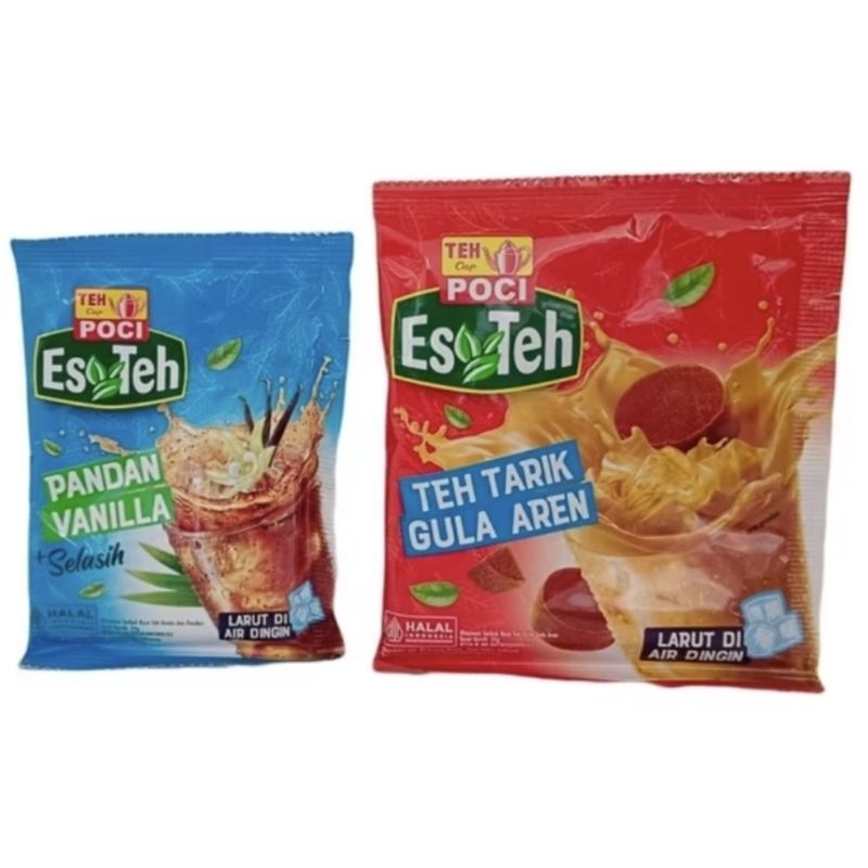 

POCI ES TEH TARIK 2 VARIAN RENCENG 10 PCS