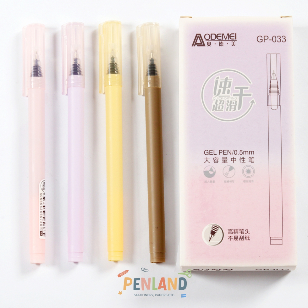 

Pulpen Pen Bolpen Gel Tinta Hitam ADM-033 PL00028 Bisa COD