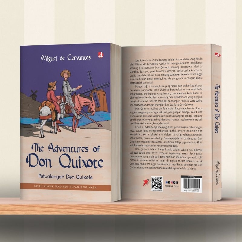 Buku The Adventures of Don Quixote; Petualangan Don Quixote