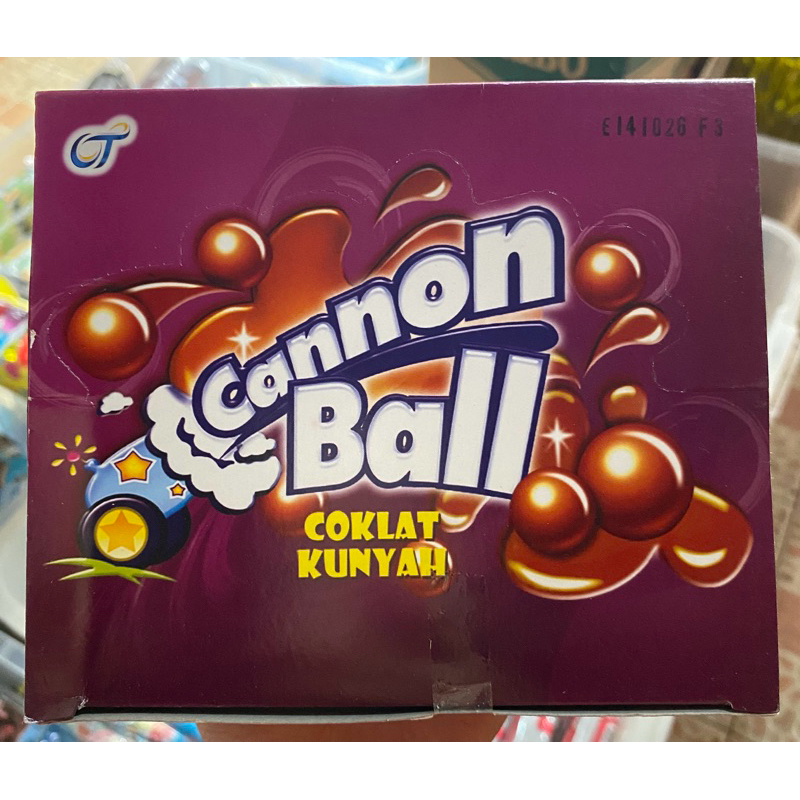 

Coklat Cannon Ball isi 24pcs/box