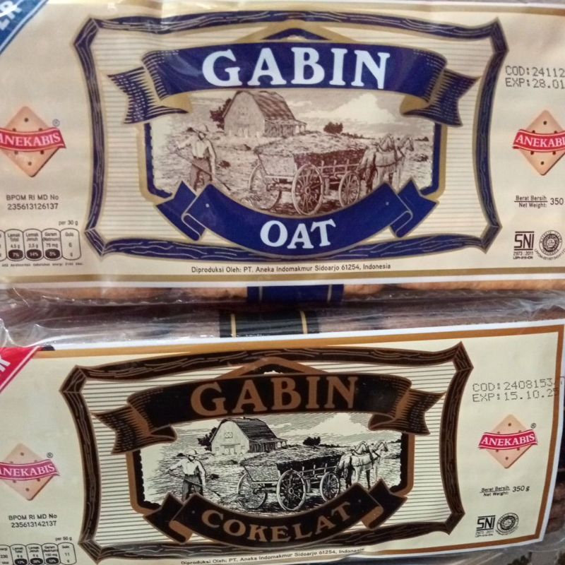 

GABIN OAT BESAR 350g