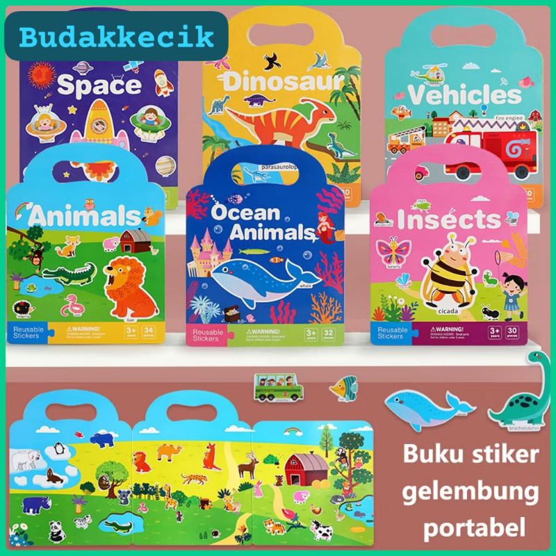 

Book Sticker/Resauble Sticker/Buku Sticker Anak