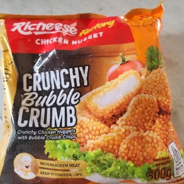 

CRUNCHY CHICKEN NUGGET RICHEESE FACTORY 500 GRAM