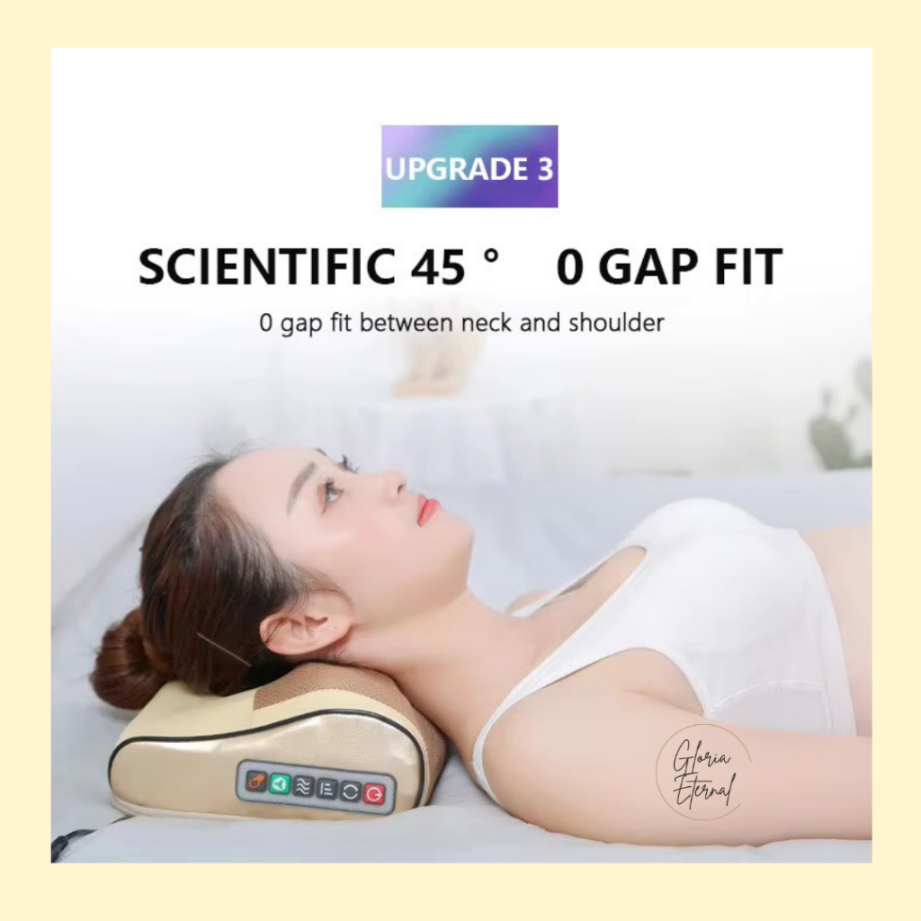 [Gloria] Bantal Pijat 8 Bola / Pillow Massage / Pillow Therapy / Bantal Terapi Punggung Leher