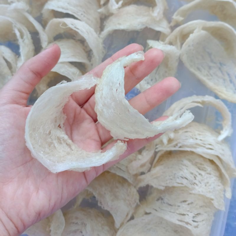

100 GRAM Patahan Utuh Sarang Burung Walet Bersih Harga Per 1 Gram