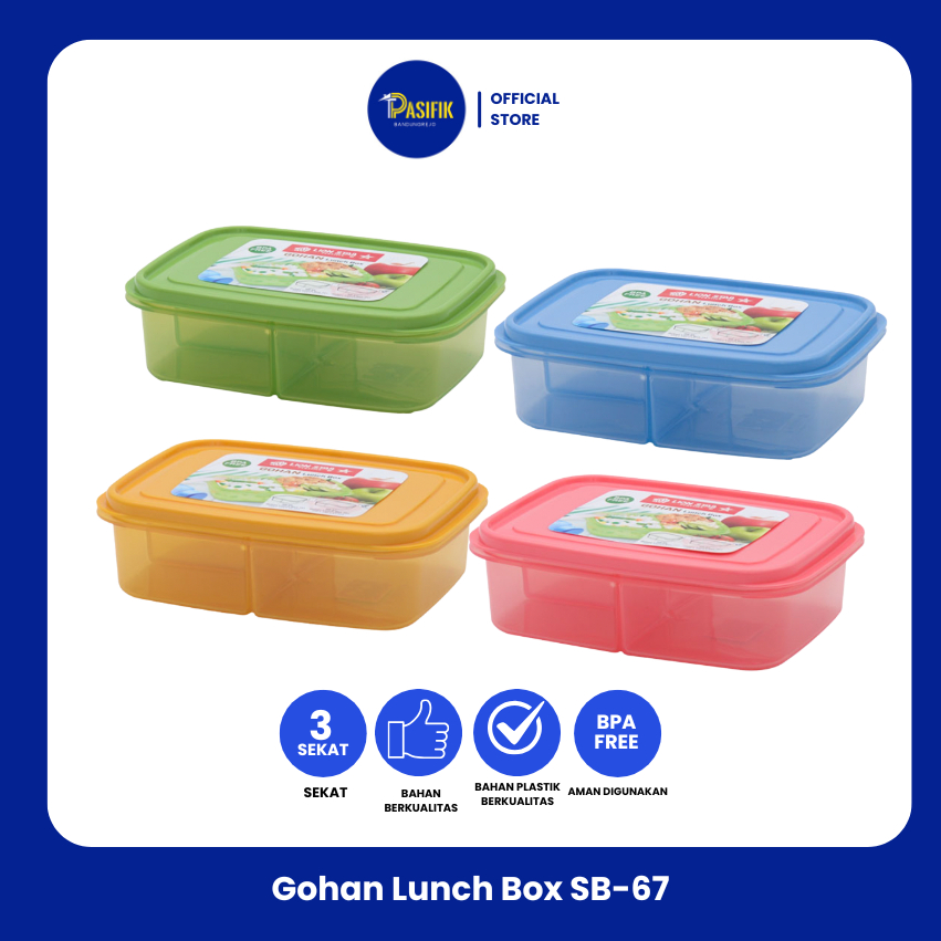 Gohan Lunch Box 201 Kotak Lion Star SB-67