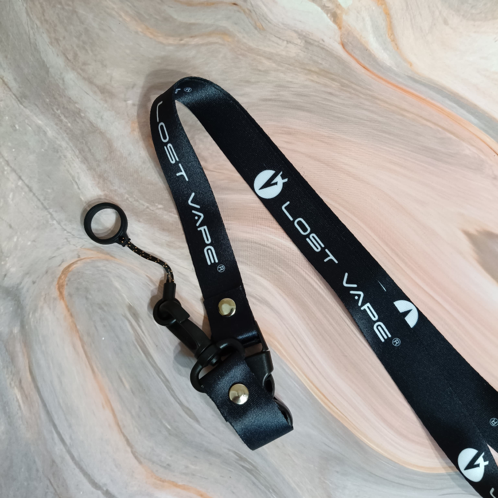 

DapurCantik Tali Name Tag Lanyard Brand LostVape + O Ring 15mm