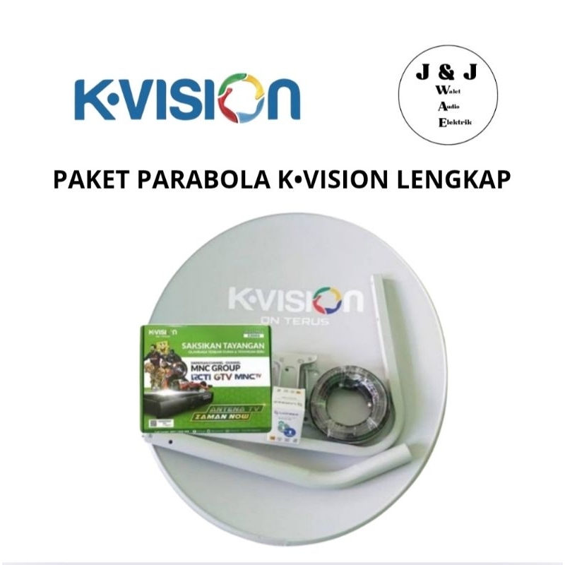 PAKET PARABOLA MINI K VISION LENGKAP