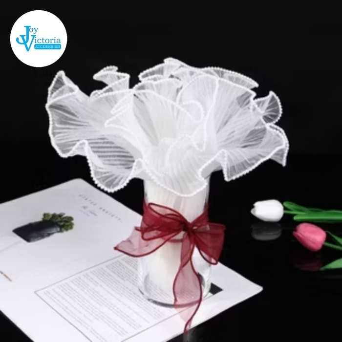 

WRAPPING TILE MUTIARA/FLOWER WRAPPING CURLY RENDA MUTIARA/KAIN KERITING BUKET BUNGA