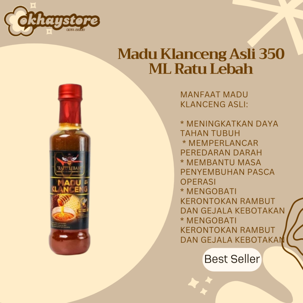 

Madu Klanceng Asli 350 ML Madu Lanceng Murni obat Diabetes Asam Urat Kelulut Trigona Ratu Lebah