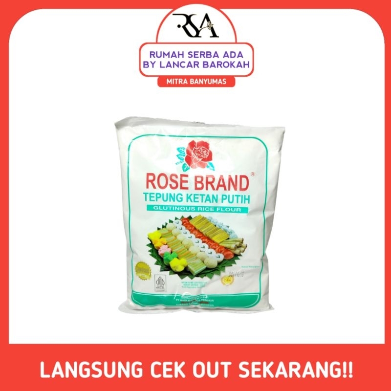

Rose Brand Tepung Ketan Putih 500 gr