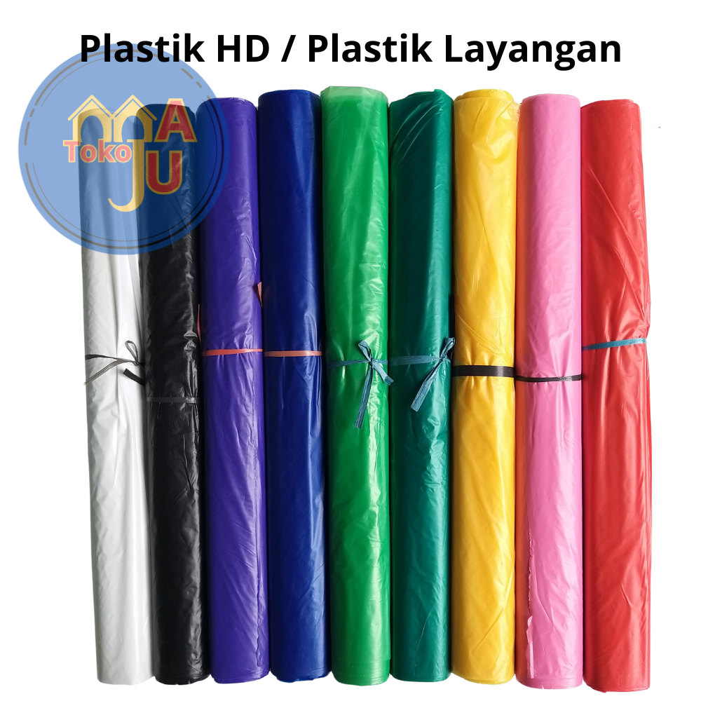 [ECER/GROSIR] PLASTIK HD KILOAN / PLASTIK LAYANGAN WARNA WARNI